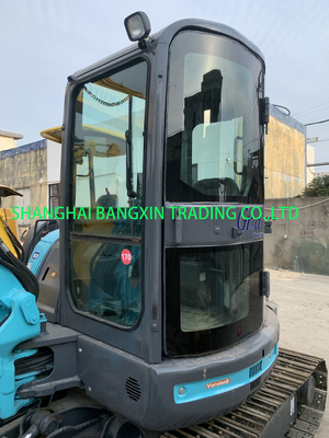 хорошее состояние Kobelco SK55SR мини экскаватор высокая мощность и гидравлическая стабильность