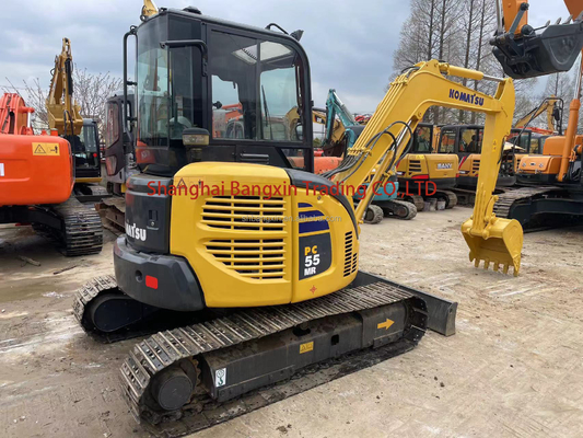 2020 Использованный Komatsu PC55MR мини экскаватор/капыльщик с ползучей ручкой со всеми функциями нормальный