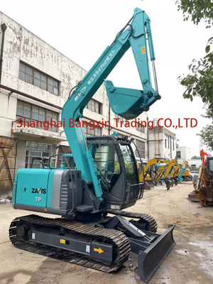 Использованный экскаватор Hitachi ZX70-3 с сертификацией EPA / CE и 1-летним периодом после продажи