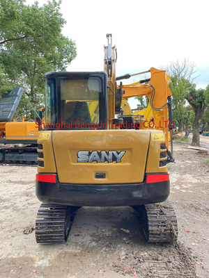 Рабочая масса 5,5 тонны Sany SY55C экскаватор Использованная машина для копания с бесплатной доставкой