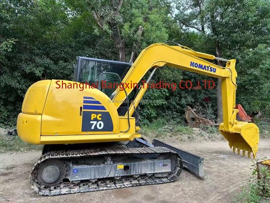 CE/EPA сертифицированный Komatsu PC70-8 мини экскаватор с послепродажным обслуживанием и двигателем Cummins