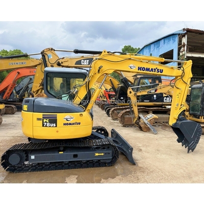 90% экскаватор Япония Гидравлический буровой полёт Komatsu PC78US со всеми функциями нормальные
