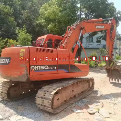 Экскаватор Doosan DH150LC-7 Все функции Нормальный сертификат EPA/CE Использованный и доступный