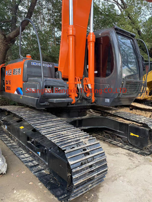 Использованный экскаватор Hitachi ZX200 с 109,6 K рабочим часом в отличном состоянии