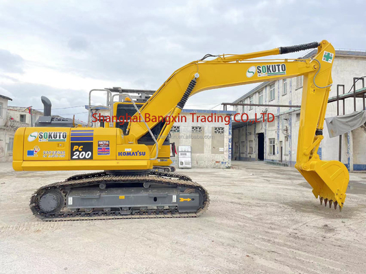 21 ТОНА В употреблении Komatsu PC210LC-8 Вторая рука экскаватор с 1 м3 емкостью ведра