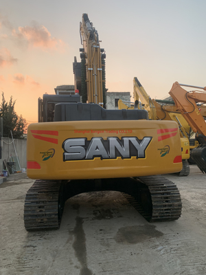 Мини экскаватор Sany SY215 в хорошем состоянии с оригинальным гидравлическим насосом