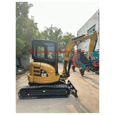 Подержанный мини экскаватор CAT 303 в продаже 3000 кг масса машины оригинальный гидравлический клапан