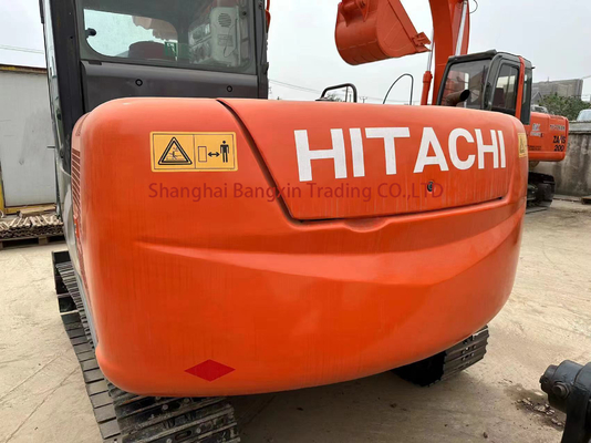 Подержанный Hitachi ZX60 мини экскаватор с сильной мощностью и гидравлической стабильностью