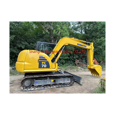 Бесплатная доставка Использованная экскаваторная машина Komatsu PC70 для вашего строительного бизнеса