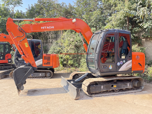 Подержанный экскаватор Hitachi ZX70 импортирован из Японии с сертификацией EPA/CE