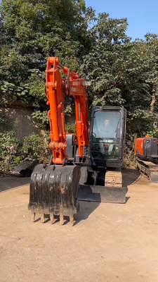Подержанный экскаватор Hitachi ZX70 импортирован из Японии с сертификацией EPA/CE