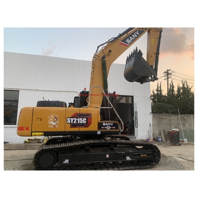2021 Использованный Sany SY215 Crawler Excavator Строительная машина Digger с послепродажным обслуживанием