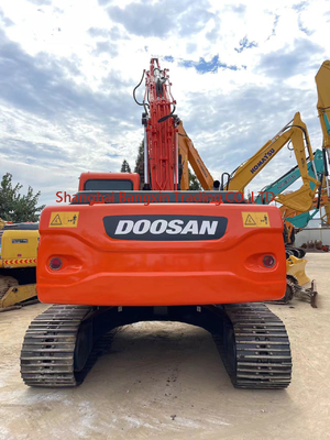 Использованный экскаватор Doosan DX225LC в хорошем состоянии с оригинальным гидравлическим цилиндром