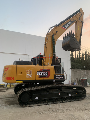2021 Использованный Sany SY215 Crawler Excavator Строительная машина Digger с послепродажным обслуживанием