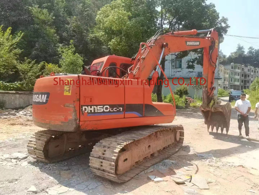 57.8 k Рабочая масса Doosan DH150LC-7 Crawler Excavator Использованные экскаваторы в Корее