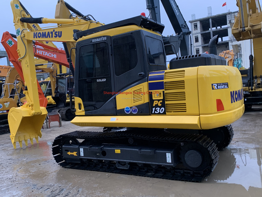 Высокая мощность и гидравлическая устойчивость 7 дней срок доставки Komatsu PC130 подержанный экскаватор