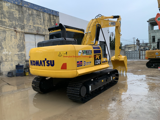Высокая мощность и гидравлическая устойчивость 7 дней срок доставки Komatsu PC130 подержанный экскаватор
