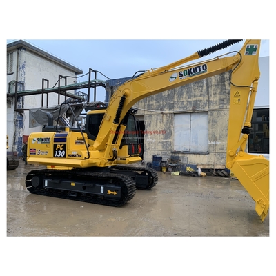 Сертифицированный EPA/CE использованный экскаватор Komatsu PC130 с оригинальным двигателем и доступным