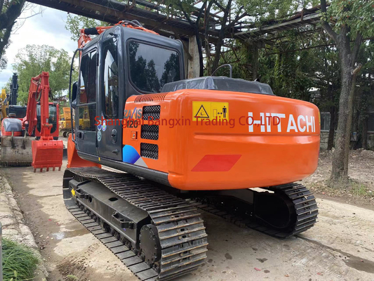 Подержанный экскаватор Hitachi ZX120 со всеми функциями в исправном состоянии