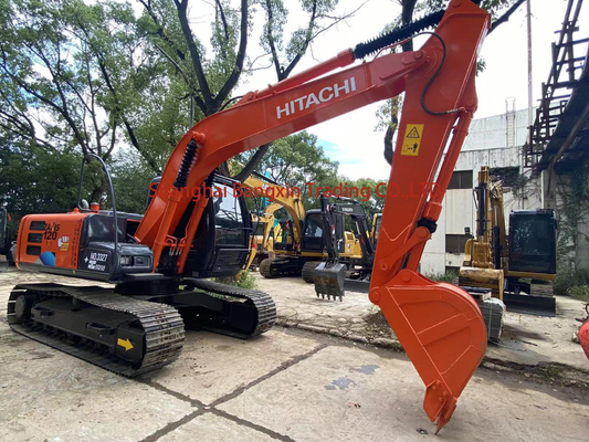Подержанный экскаватор Hitachi ZX120 со всеми функциями в исправном состоянии