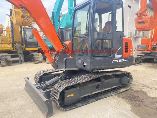 Можно ли проверить мини экскаватор Doosan DH55 с отличными рабочими характеристиками и 1