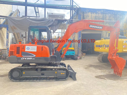 Можно ли проверить мини экскаватор Doosan DH55 с отличными рабочими характеристиками и 1