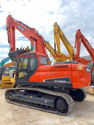 22.5TON Doosan DX225LC Использованный экскаватор с оригинальным гидравлическим клапаном и бесплатной доставкой