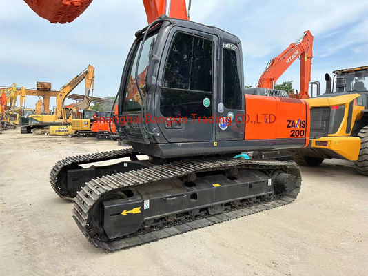 Использованный экскаватор Hitachi ZX200-HHE с оригинальным гидравлическим цилиндром