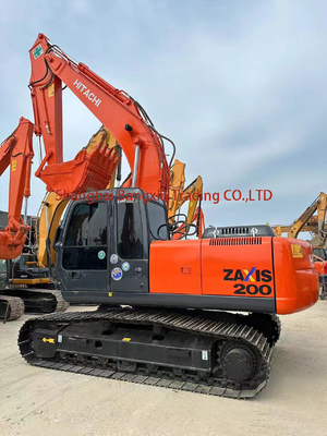 Использованный экскаватор Hitachi ZX200-HHE с оригинальным гидравлическим цилиндром
