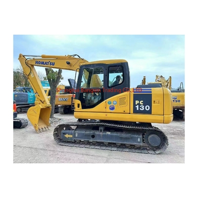 Подержанный экскаватор Komatsu PC130-7 с 1 и массой машины 13000 кг