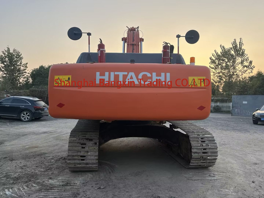 Прочный использованный экскаватор Hitachi ZX350-3G, импортированный из Японии для землеустройства
