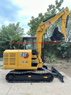 Использованный экскаватор Cat 305.5E2 с оригинальным гидравлическим насосом и емкостью 0,22 ведра