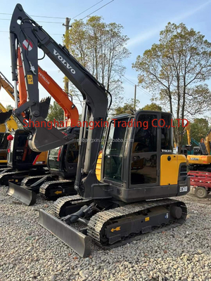 Низкое количество часов использования VOLVO EC60 Mini Excavator строительная машина 700 рабочих часов