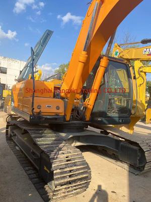 Подержанный экскаватор Hyundai R220-9S в отличном состоянии с оригинальным гидравлическим цилиндром