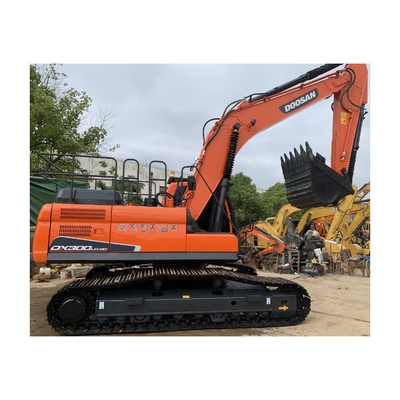 Тяжелая строительная машина Doosan Dx300 Подержанный экскаватор с запасными частями 30 тонн