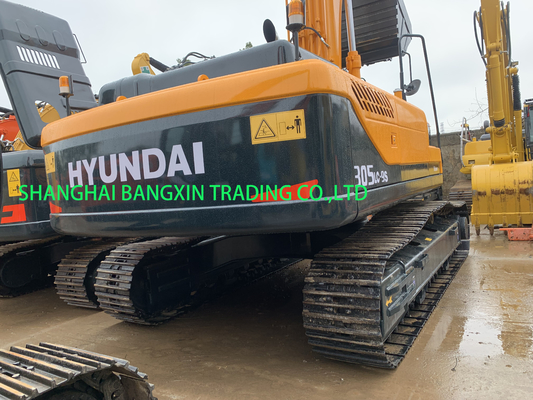 Подержанный экскаватор Hyundai 305LC-9S оригинальный гидравлический клапан Япония двигатель 305LC-9
