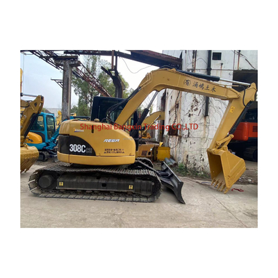 Использованная экскаваторная машина подержанная экскаватор Cat 308C с послепродажным сроком 1 год