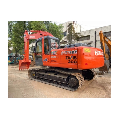 Использованный экскаватор Hitachi ZX200 Crawler Excavator Second Hand Excavator Оригинальный сертификат EPA/CE