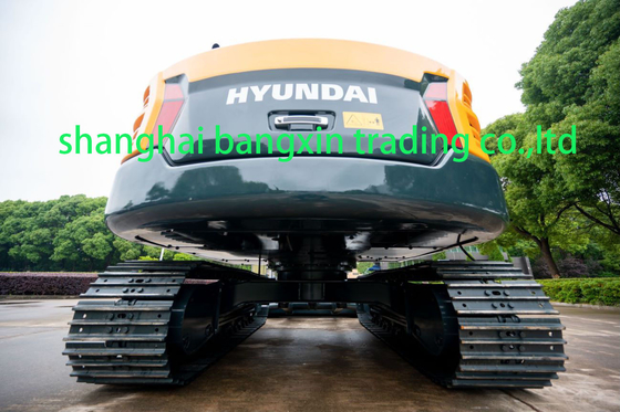 Использованный экскаватор Hyundai HX80 с высокой мощностью и гидравлической стабильностью при потреблении