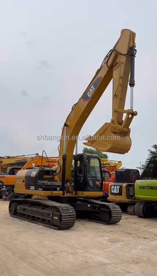 Подержанный экскаватор Cat 320D2 с отличными рабочими характеристиками и оригинальным гидравлическим насосом