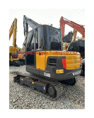 Использованный мини-экскаватор Volvo EC60D в отличном состоянии для строительных работ
