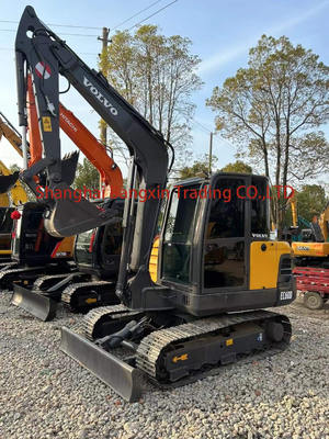Использованный мини-экскаватор Volvo EC60D в отличном состоянии для строительных работ