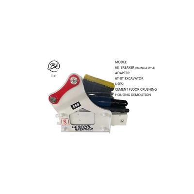 Модель продукта Hammer Global Mini Excavator Bucket 68 Breaker Triangle Style для экскаваторов