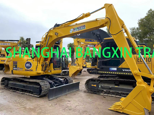 Гидравлический экскаватор Komatsu Pc128us Оригинальный гидравлический клапан