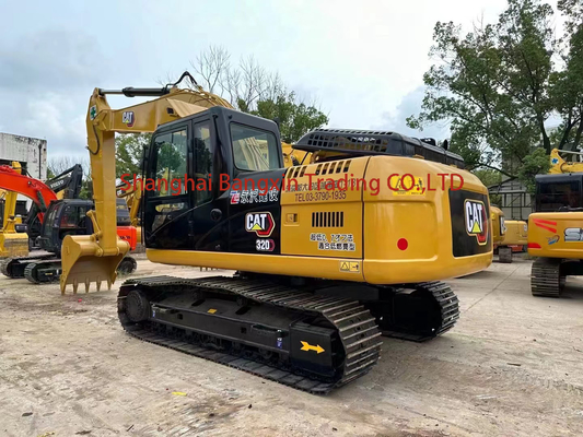 Использованный экскаватор CAT 320 с превосходными рабочими характеристиками и емкостью в 1,0 м3