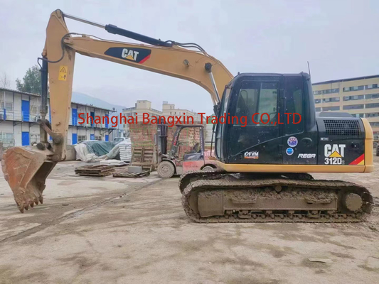 Использованный экскаватор 312D2 Экскаватор использованный кот Время доставки 7 дней Машина Вес 12000 кг
