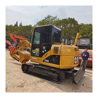 2.5 тонны Cat 306d мини экскаватор с высокой мощностью и высокой гидравлической стабильностью