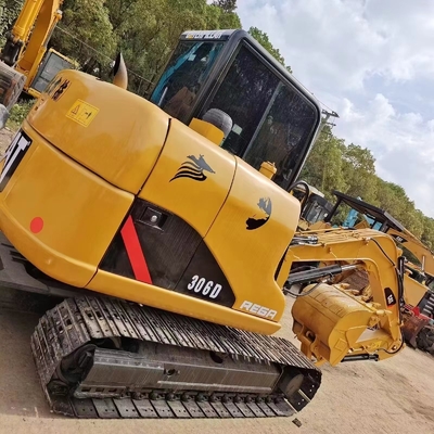 2.5 тонны Cat 306d мини экскаватор с высокой мощностью и высокой гидравлической стабильностью