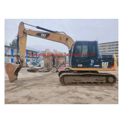 Использованная машина для строительства экскаватора Cat 312D2 с оригинальным гидравлическим клапаном