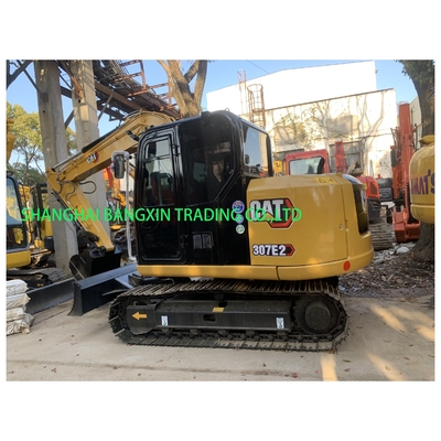 Мини экскаватор Cat 307E2 с массой 7000 кг в Шанхае